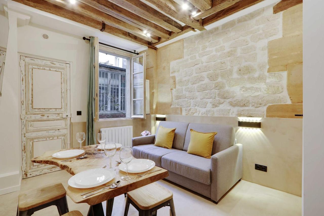 Authentic Apartment - 1Br-4P - Le Marais París Exterior foto