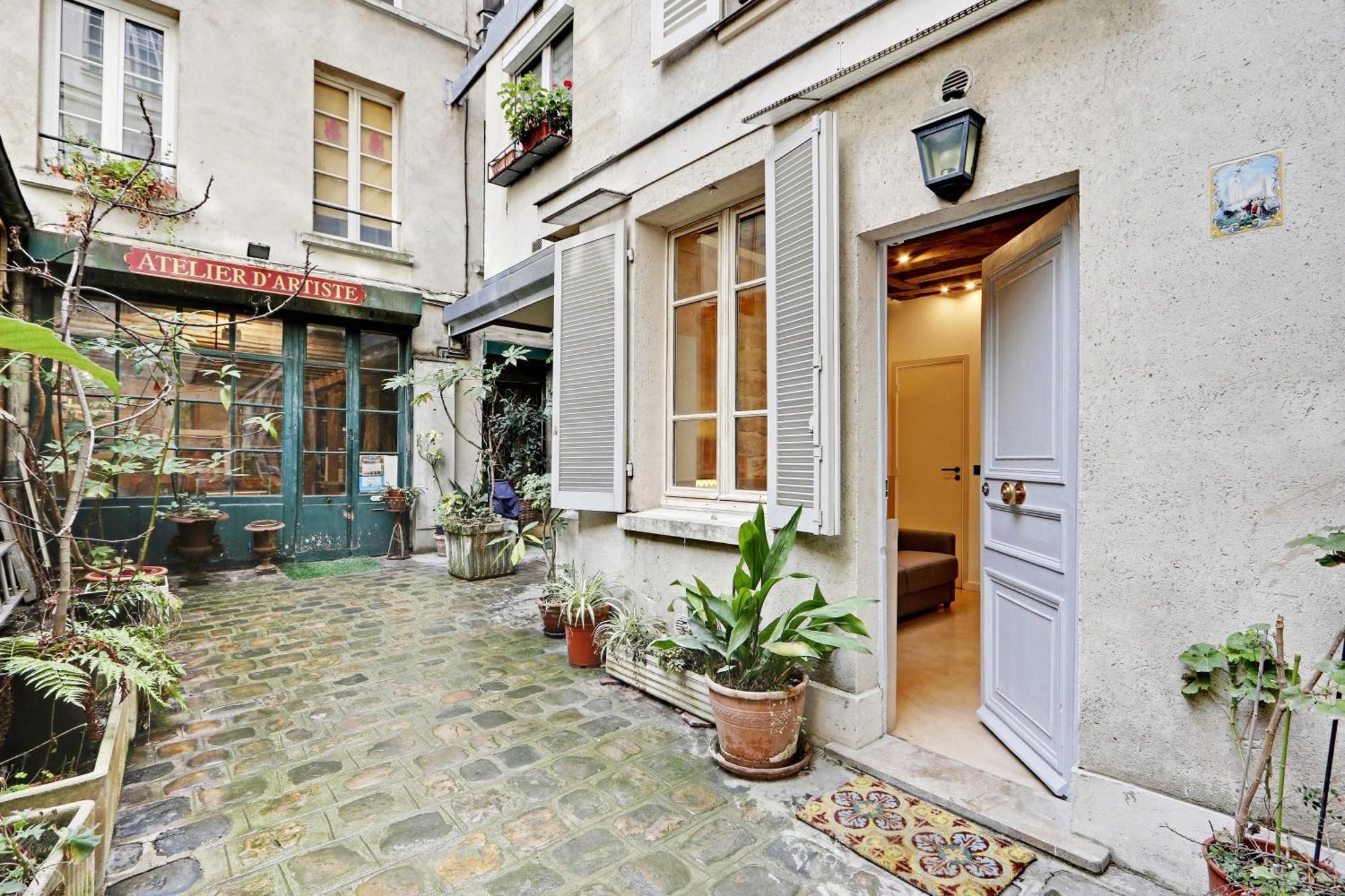 Authentic Apartment - 1Br-4P - Le Marais París Exterior foto